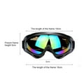 thumbnail image 7 of Naierhg X400 Snowboard Skate Skiing Dustproof Windproof UV Protection Goggles Glasses, 7 of 7