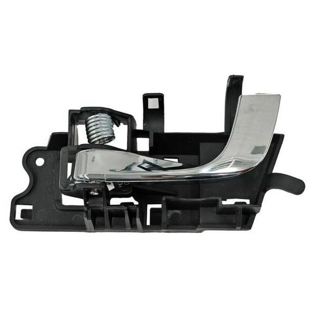 Manija Puerta Interior Cts 2003 A 2007 Cadillac Delantera O Trasera Izq Negra/Cromo Genérica .