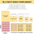 thumbnail image 5 of Yibo Strawberry with Cute Flowers, Fruit Vegetables Christmas Blanket, Ultral Soft Fleece Blanket for Girls and Boys, Foods Blanket Used for Bed, Couch, Chairs for Pets/Toddler, 5 of 9