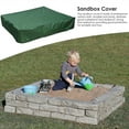 thumbnail image 2 of Waterproof Square Sandbox Canopy - Protect Sandpit & Toys From Dust And Rain, 2 of 4
