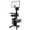 Black, variant on Yescom Mobile Computer Cart Rolling PC Stand Desk Workstation with Drawer Silver