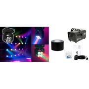 American DJ ADJ Inno Pocket Wash Moving Head/Yoke RGBW Light+Fogger+Fluid+Tape