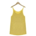 thumbnail image 5 of Women's Summer Tank Tops Round Neck Solid Color Sleeveless Basic Blouses Vest Casual Loose Fit Going out Tee Shirts Ladies Clothes, 5 of 7
