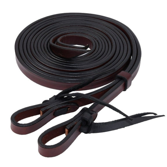 Circle Y Tie End Split Reins 5/8 x 7 1/2 Chestnut
