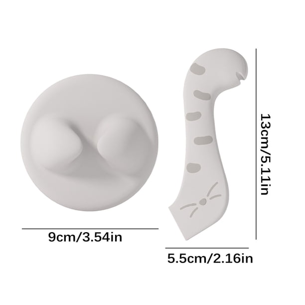 Abrelatas y cuchara para alimentos húmedos. Utensilio de cocina multifuncional para abrir latas, botellas y frascos. Utensilio ergonómico para alimentar mascotas, ideal para servir comida a gatos o