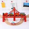 thumbnail image 1 of ruzhgo Train Track Set Accessories Bridge Train Expansion Set for 3 Year Old Boys, 1 of 9