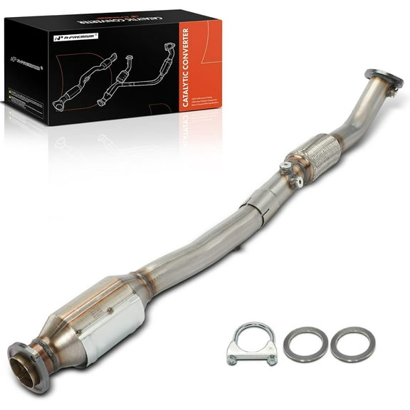 A-Premium Catalytic Converter Kit Direct-Fit Compatible with Toyota Camry 2007-2011, Solara 2006-2008, 2.4L, EPA Compliant, Replace# 174100H270