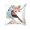 3#, variant on UHUSE Super Soft Plush Water-color Lovely Birds Flower Tit Sparrow Pillowcase