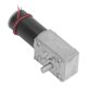 thumbnail image 4 of DC Geared Motor Forward Reverse Rotation Self Locking Aluminum Alloy Brass Coil Single Shaft Speed Reduction Motor DC24V 350RPM, 4 of 5