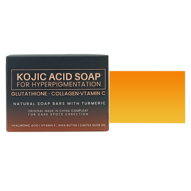 Jabón para aclarar la piel y el cuerpo - jabón kójico para manchas oscuras, hiperpigmentación, y con aceite, jabón kójico jabón de papaya jabón de aceite hecho a mano jabón filipino (Buy 2 get 1 free)