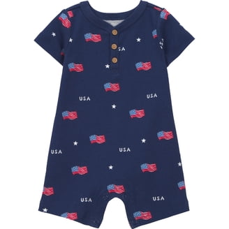 Wonder Nation Baby Boys Tank Romper, Sizes 0-24 Months - Walmart.com