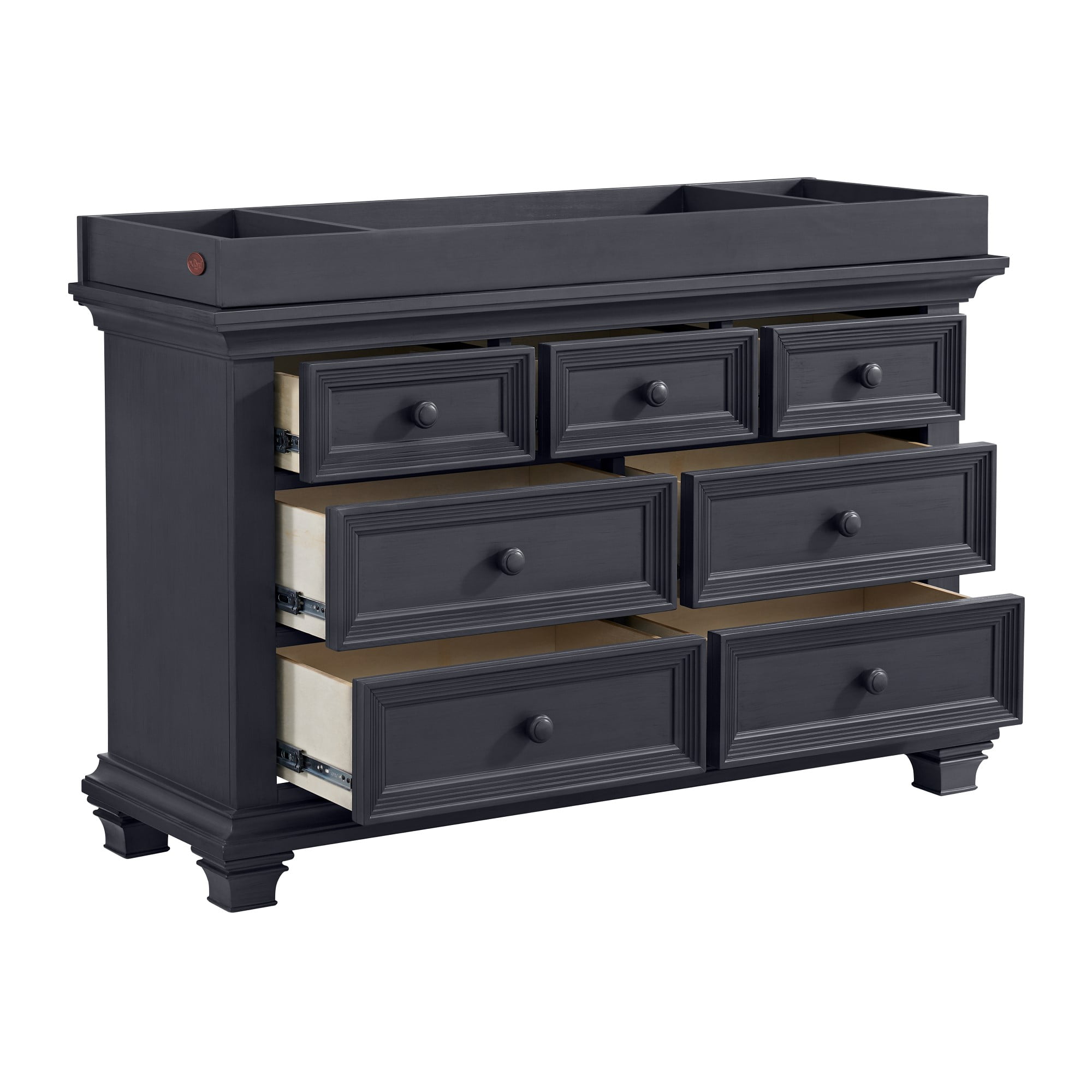 Oxford Baby Weston 7 Drawer Dresser Midnight Slate