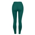thumbnail image 5 of UJNDER Women's High Waist Yoga Pants Seamless Leggings Soft Stretchy for Gym Running Fitness Activewear Green L, 5 of 6