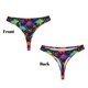 thumbnail image 2 of Fotbe Colorful Dinosaur Tanga Sin Costuras para Mujer con Estampado – Panties Invisibles, Transpirables y Cómodos para Uso Diario-4X-Large, 2 of 5