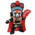 thumbnail image 1 of GOOHOCHY 1 pieza de muñeca de cara de ópera de Sichuan, muñeca de ópera de Pekín tradicional china, regalo de recuerdo, 1 of 7