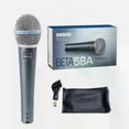 thumbnail image 5 of BETA58A supercardioid dynamic microphone vocal microphone wired microphone BETA58A supercardioid dynamic microphone vocal microphone wired micropho, 5 of 5