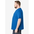 thumbnail image 2 of KingSize Men's Big & Tall Shrink-Less Lightweight Crewneck T-Shirt, 2 of 6