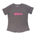 thumbnail image 1 of Playera Wilson Talla EG Suave con Cuello Redondo y Manga Corta con Estampado Frontal Gris, 1 of 4
