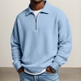 thumbnail image 2 of QHFBli Polo Shirts for Men Slim Fit Collared Long Sleeve Shirt Comfy Button Thermal Workout Golf Shirts Comfort Tops, 2 of 4