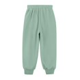 thumbnail image 5 of LNMQLPDBS Toddler Girls Half Zip Track Suit Kids Solid Color Fleece Pullover with Kangaroo Pockets Teen Stand Collar Sweatshirt and Jogger Pants Casual 2 Piece Sportswear Outfit, 5 of 9