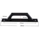 thumbnail image 2 of Tirador de puerta corrediza de acero al carbono Mytjv-wood de 19,6 cm, tirador de puerta de granero (negro), 2 of 5