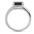 thumbnail image 4 of 2.50 Carat Emerald Cut Black Onyx Gemstone Elegant Engagement Ring for Ladies Solid 18K White Gold Size 5 by Diamond-Capitals, 4 of 8