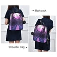 thumbnail image 4 of FORMRS Women's Travel Backpack Purse Anti-Theft Hidden Pockets Casual Shoulder Bag, Pink Road, 4 of 7