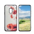 thumbnail image 1 of Compatible with Samsung Galaxy S9 Phone Case, Poppies-Pink-232 Case Men Women, Flexible Silicone Shockproof Case for Samsung Galaxy S9, 1 of 1