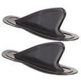 thumbnail image 3 of CIMAXIC 2Pcs Replacement SUP Fin Black PVC for Paddle Board Nose Rides Tight Arc Turns, 3 of 8