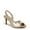 Gold Metallic, variant on LifeStride Women's Teller 2 Slingback Peep Toe Pumps - Medium & Wide Width