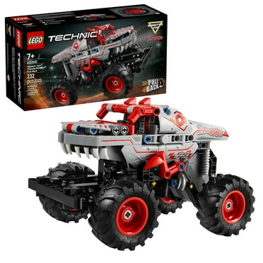 LEGO Technic Monster Jam ThunderROARus Pull-Back Monster Truck Toy - Building Toy for Kids, Boys and Girls, Ages 7  - Gift for Graduation - 42200