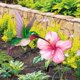 thumbnail image 4 of Inserciones Decorativas para Jardín, Letrero de Flores para Césped, Estacas para Jardín, Decoración Al Aire Libre, Pájaros, Estaca para Césped, Arte de Patio, 4 of 5