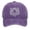 Purple, variant on Distressed Washed Baseball Cap With Tiger Embroidery Unisex Vintage Sun Visor Dad Hat For Outdoor Casual