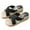 Black, variant on Anuirheih Slip on Sandals Women,Summer Ladies Grass Slippers High Heel Beach Shoes Strap Slippers(Beige)