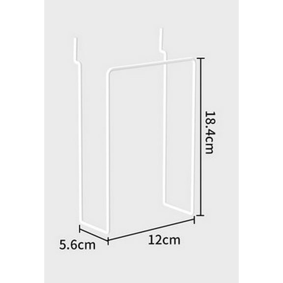 EXHUMKY BERTDOMD 4pcs White Metal Pegboard Tool Holder Set, Modern Space-Saving Wall Organizer for Garage and Workshop