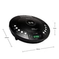 thumbnail image 3 of HANNLOMAX HX-329CD Reproductor de CD con Carga Inalámbrica, Radio FM, Bluetooth, Reloj Digital con Doble Alarma, Pantalla LED Verde, Puerto USB para Carga/Reproducción de MP3, Entrada Auxiliar, Contro, 3 of 5