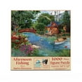 thumbnail image 3 of SUNSOUT INC - Afternoon fishing - 1000 pc Jigsaw Puzzle by Artist: Bigelow Illustrations - Finished Size 20" x 27" - MPN# 31565, 3 of 5