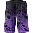 thumbnail image 2 of Mens Swim Trunks Quick Dry Board Shorts with Mesh Lining, Breathable Fit Hawaii Beach Shorts Swimwear Bathing Suits, 2 of 5
