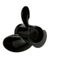 thumbnail image 3 of Quicksilver Black Diamond 3-Blade Aluminum Propeller, 12.3" Diameter x 9" Pitch, Right Hand Rotation, 3 of 6