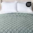 thumbnail image 3 of Better Homes & Gardens Diamond Gauze Quilt, Sage, King, All Ages, 3 of 10