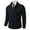Navy, variant on Men's New Knitwear Casual Stand-up Collar Padded Sweater Cardigan Casual Jacket