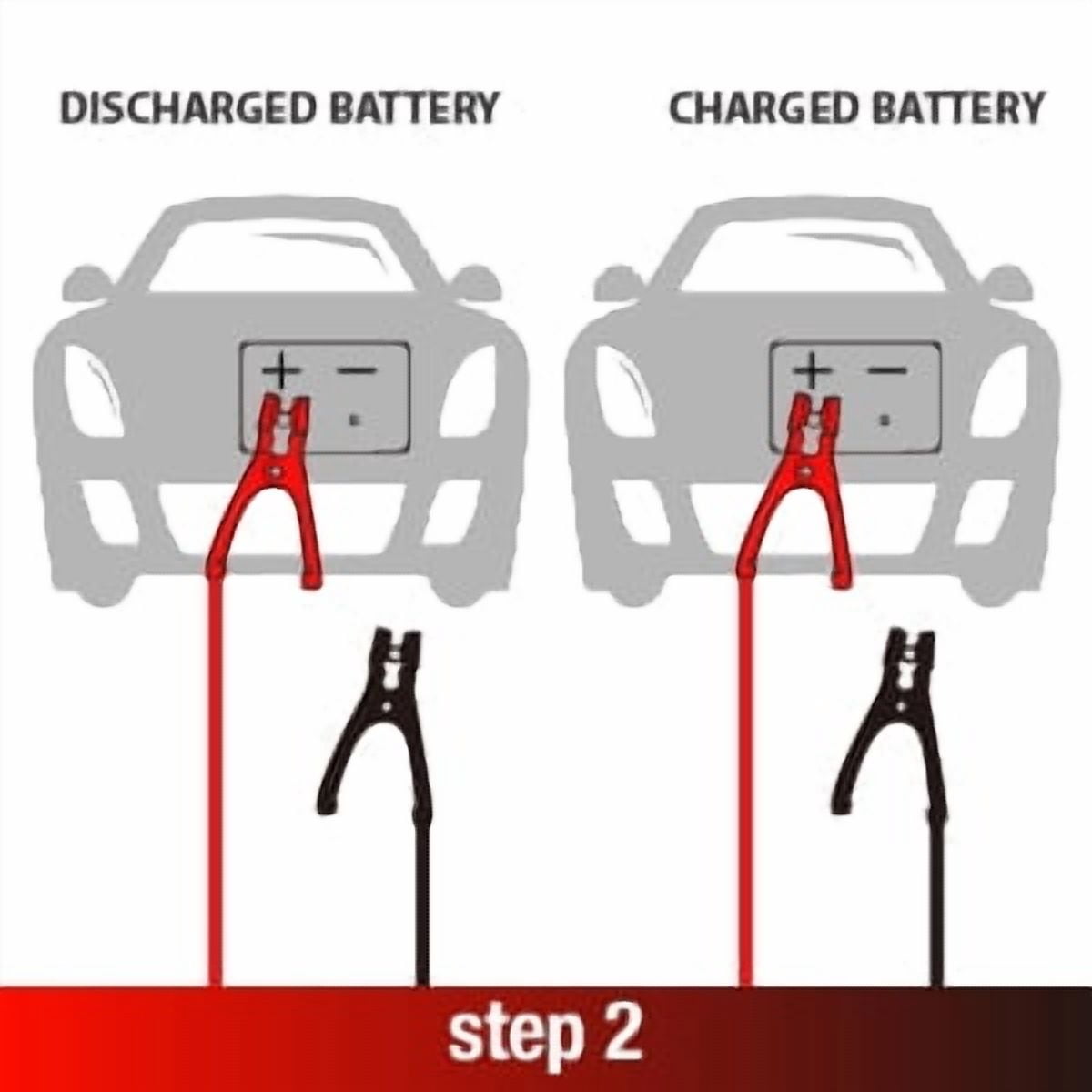 AWELTEC Automotive Jumper Cables ,Heavy Duty 4 Gauge 20 Feet Booster Battery Cable