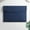 Navy Blue, variant on Waterproof Leather A4 Document Folder with Snap Closure - Thickened Business Organizer Pouch for Office & Travel