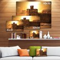 thumbnail image 3 of Old Castle at Sunset - Landscape Canvas Art Print, 3 of 4