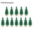 thumbnail image 3 of 12pcs Mini Christmas Tree Pine Tree DIY Christmas Decorations For Home Table Navidad Xmas Ornaments New Year Decor Kids Gift, 3 of 5