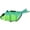 Green, variant on HQREA Premium Dog Life Jacket Mermaid Dog Safety Vest with Rescue Handle Small Medium Dogs Life Vests for Swimming Boating