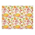 thumbnail image 3 of MYPOP Thanksgiving Autumn Leaf Pumpkin Tablecloth Sets 52x70 Inches - Harvest Fruit and Vegetable Tablecover Desk Sofa Table Cloth Cover for Dinner Wedding Party Decoration, 3 of 6