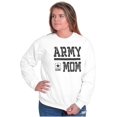 thumbnail image 3 of US Army Mom Military Star Logo Women Plus Size Sweatshirt Brisco Brands 5X, 3 of 5