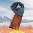 thumbnail image 4 of Winter Heating Scarf - Smart Portable Heated Scarf with Three-Speed Temperature Control for Cervical Relief and Outdoor Activities, 4 of 8