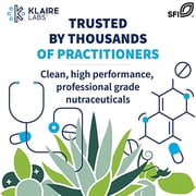 Klaire Labs Vitamin D Plus K - 5000 IU Vitamin D3 with Vitamin K2 MK-7, Bioavailable Formula for Bone, Cardiovascular & Immune Support (60 Capsules)